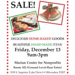 Bake Sale, Friday, Dec 13th, 2013
